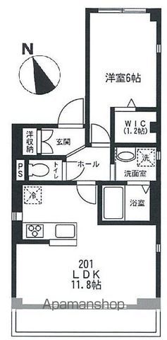 ラヴィエール用賀の間取り