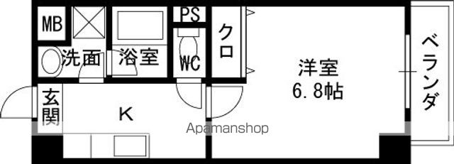 ピュールの間取り写真