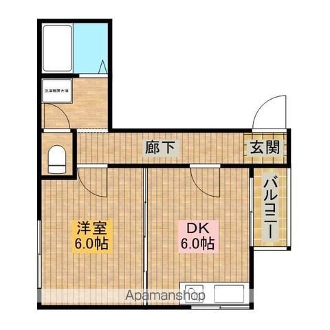 新在家マンションの間取り写真