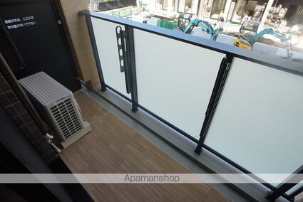 東京都新宿区新宿６丁目[1K/25.5m2]のバルコニー