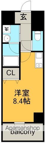 ベレーサ築地口ステーションタワーの間取り写真