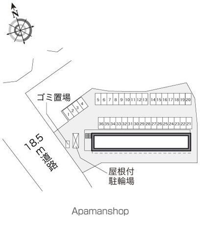 レオパレスプレミアム　ケイツー 204 ｜ 千葉県佐倉市鏑木町422-1（賃貸マンション1K・2階・19.87㎡） その15