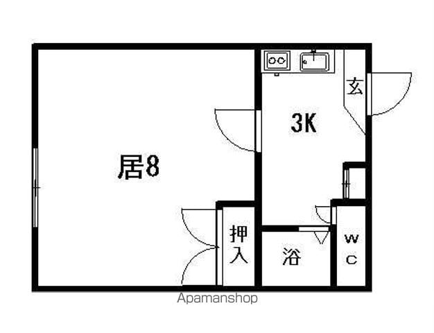 美園銀座パレスの間取り写真