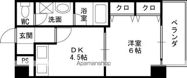 CORRECT FORET住道の間取り写真