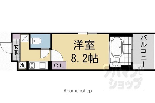 STANDZ金閣寺前の間取り写真
