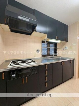 Ｔ’ｓ　ｇａｒｄｅｎ　ＳＡＧＩＮＯＭＩＹＡ[2LDK/61.61m2]のキッチン