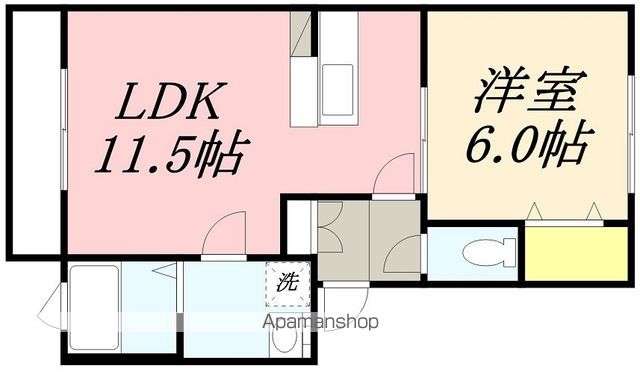 シンシアジュードの間取り写真