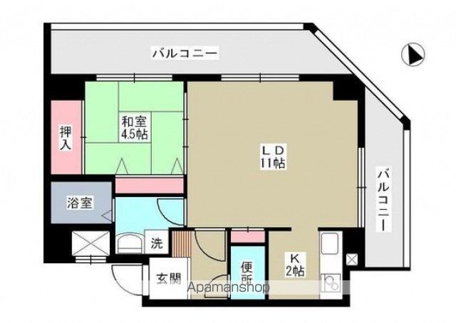 ヴィゴレの間取り写真