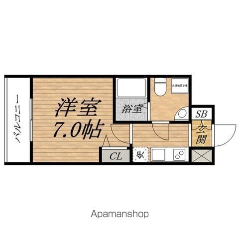 セレニテ上町台の間取り写真