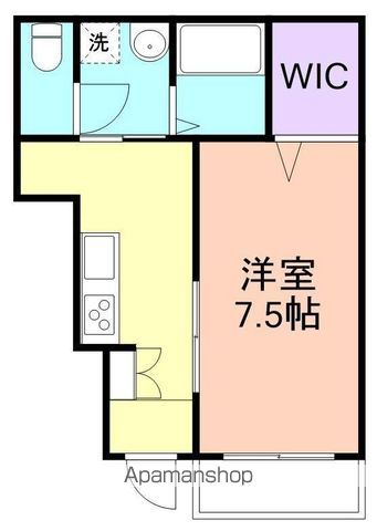 和歌山市四筋目のアパートの間取り