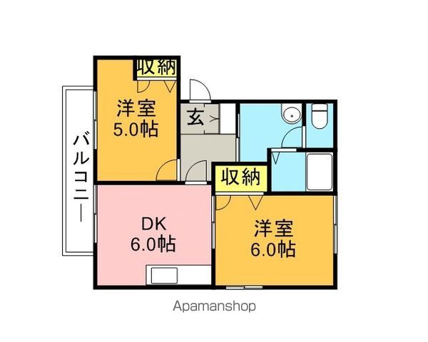 シャーメゾン日向の間取り写真