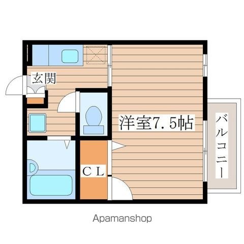 メゾンHAMADAの間取り写真