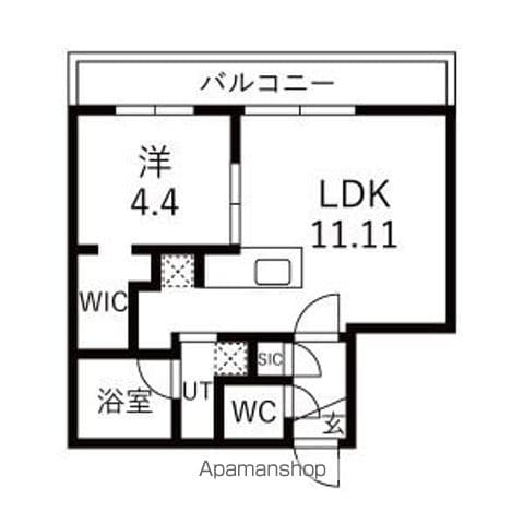 仮)美園11ー4MSの間取り写真