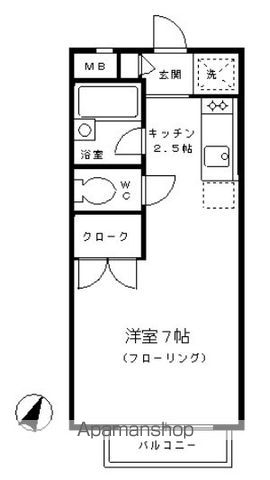 ヴィラロンシャンの間取り写真