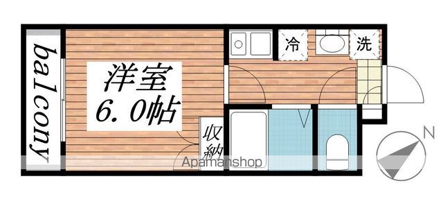 【練馬区立野町のマンションの間取り】