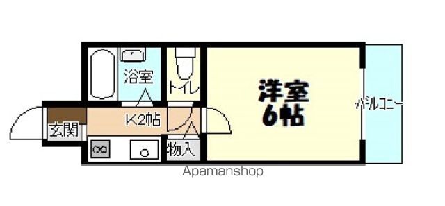 メルカード弐番館の間取り写真