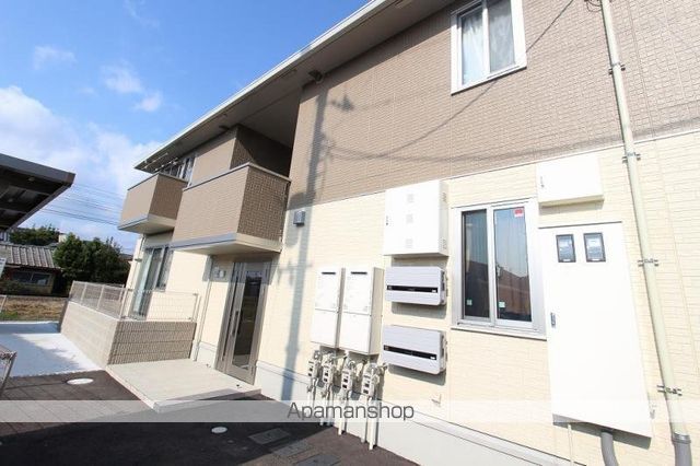 スカイブルーB棟の外観写真