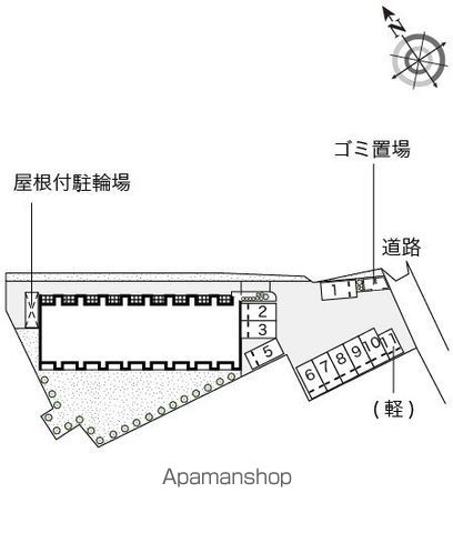 レオネクストクレールレジェンド 208 ｜ 福岡県太宰府市都府楼南４丁目27-31（賃貸アパート1K・2階・31.42㎡） その13