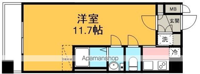 AQUATOWNEAST−1の間取り写真