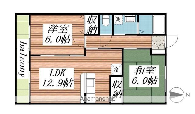 プレステージYAMAMOTOの間取り写真