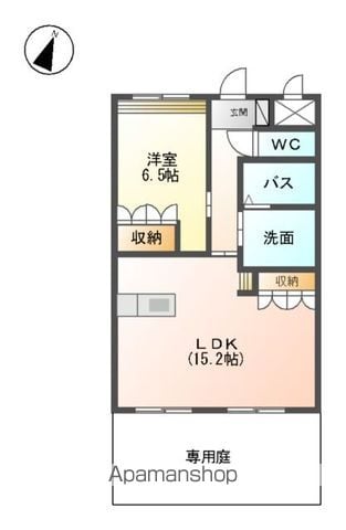 ヒールコートの間取り写真