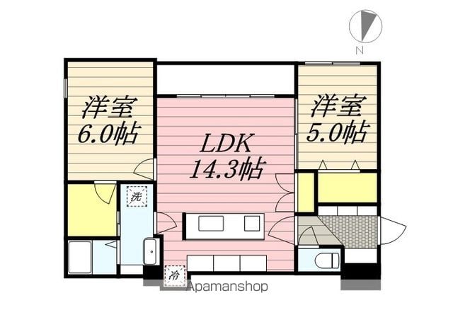 GALUSIAの間取り写真