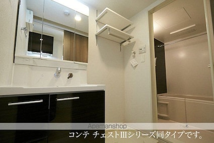 ヒカルサ甲府住吉　ノース[1K/28.87m2]の洗面所