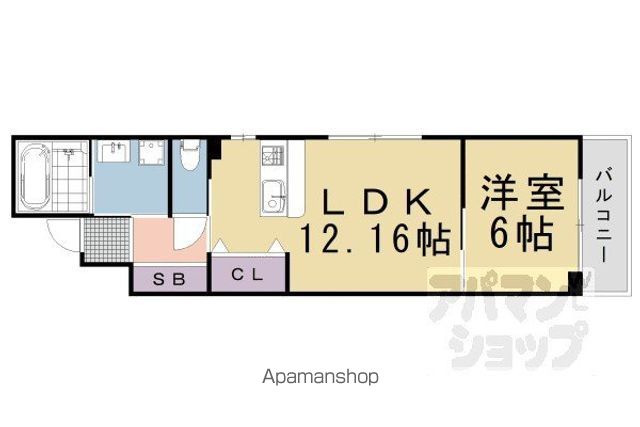 PEACE WELL四条の間取り写真
