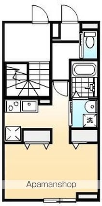 グレース光南[1R/29.7m2]の間取図