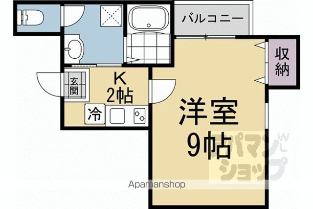 フラッティ西院プレミアの間取り写真