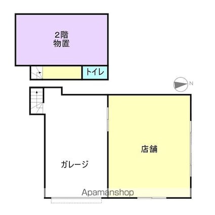 和歌山県和歌山市九家ノ丁[事務所/19.5m2]の間取図