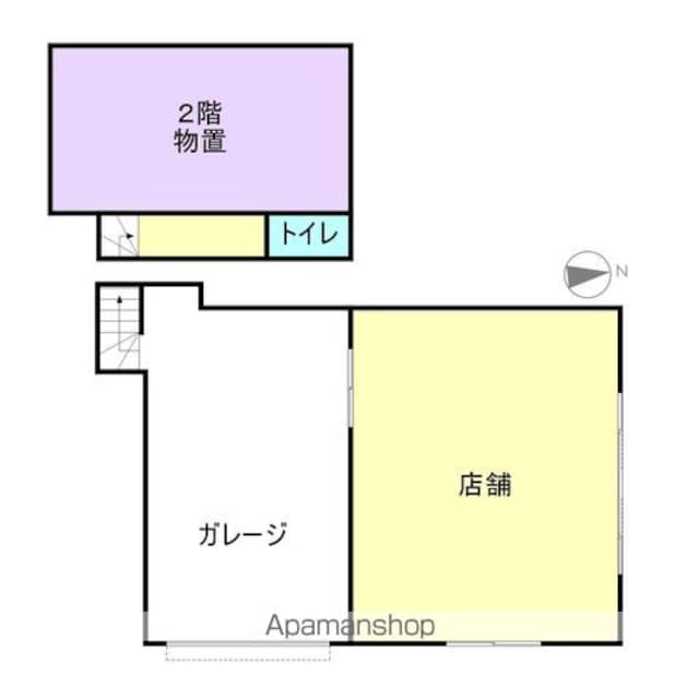 和歌山県和歌山市九家ノ丁[事務所/19.5m2]の間取図