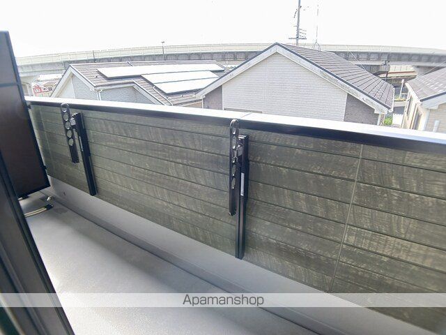 ディアコート唐崎[1LDK/42.59m2]のバルコニー