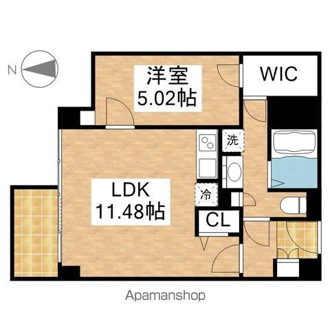 ミュプレ矢場町の間取り写真