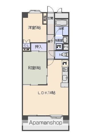 【福岡市東区箱崎ふ頭のマンションの写真】