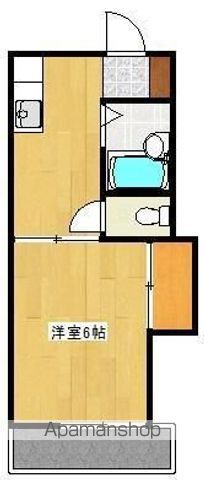 クロノス28熊大東の間取り写真