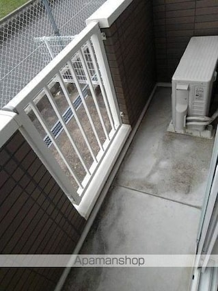 メゾン　ドゥ　ボヌールＣ[2DK/44.7m2]のバルコニー