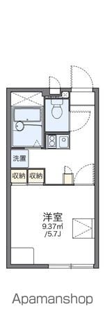 レオパレスカーサK3の間取り写真