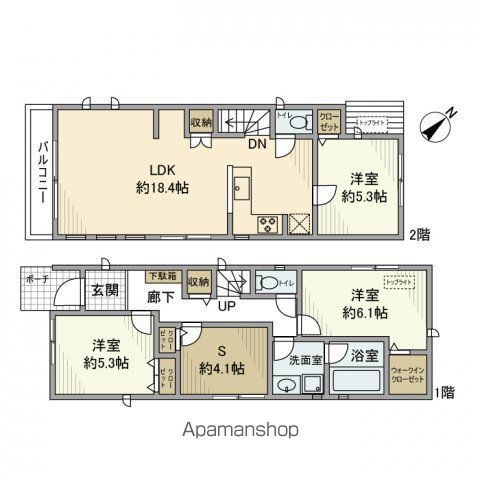 【和泉戸建の間取り】