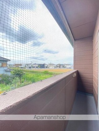 クレイドル安田Ⅲ・Ⅳ[1DK/27m2]のバルコニー