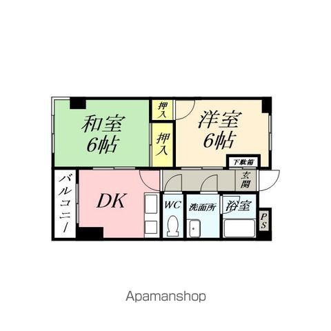 メゾンドボヌアーの間取り写真