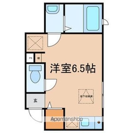 リヴュールＨＩＲＡＫＡＷＡ[1R/18.62m2]の間取図