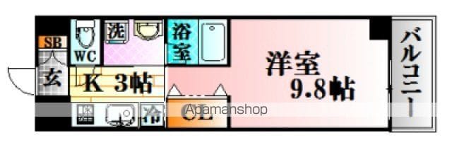 フェリーチェグランデ舟入中町の間取り写真