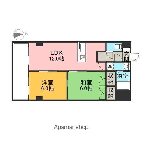 TWINVILLA B館の間取り写真