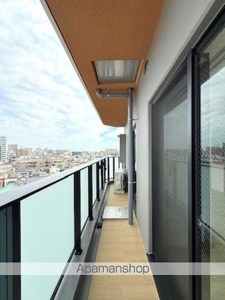アジールコート町屋[2LDK/52.92m2]のバルコニー