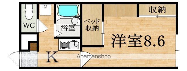レオパレスIKARUGA 23の間取り写真