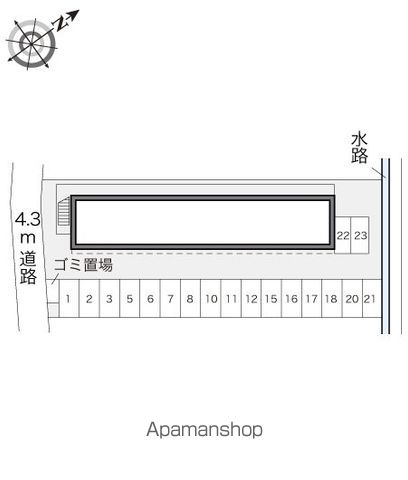 レオパレスグランドカメリアⅡ 210 ｜ 愛媛県松山市居相４丁目17-6（賃貸アパート1K・2階・23.18㎡） その14