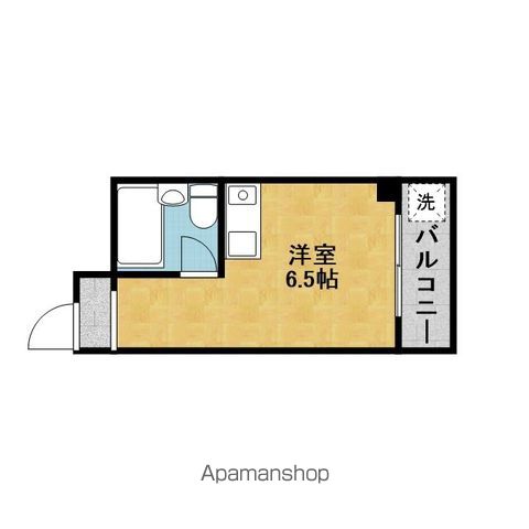 フロントリバー豊中の間取り写真