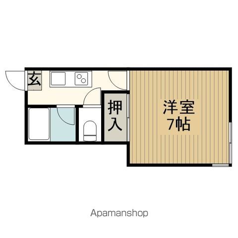 コーポ彗星の間取り写真