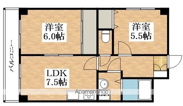 デイグラン長居公園の間取り写真